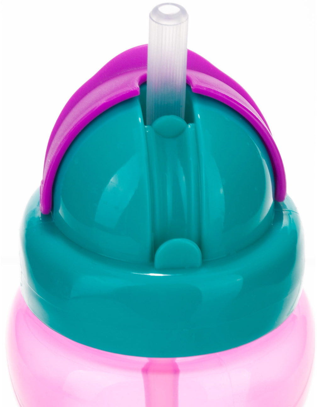 Canpol Babies 56/113 Pink Bottle with Straw, 370 mL - Image 3