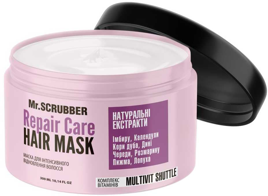 Mr. Scrubber Intensive Repair Hair Mask, 300 mL