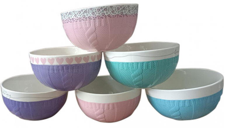 S&T 361-00 Ceramic Bowl, 740 mL