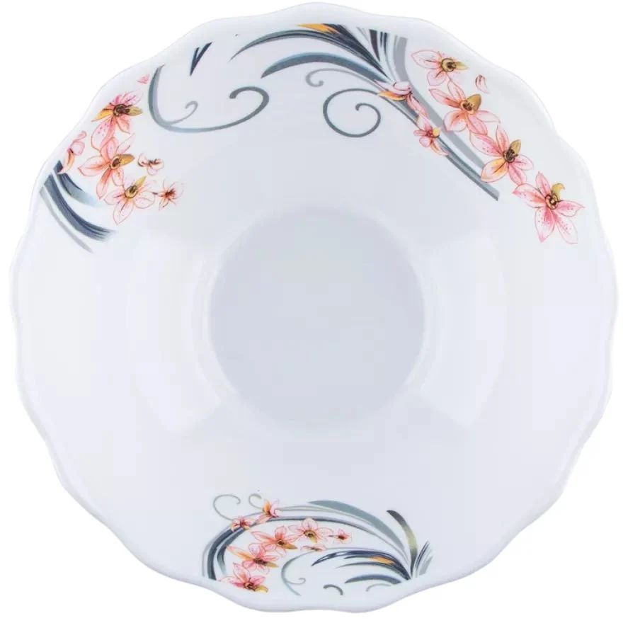 Vittora Wave V-175FM Floral Monogram Salad Bowl, 175 mm - Image 2