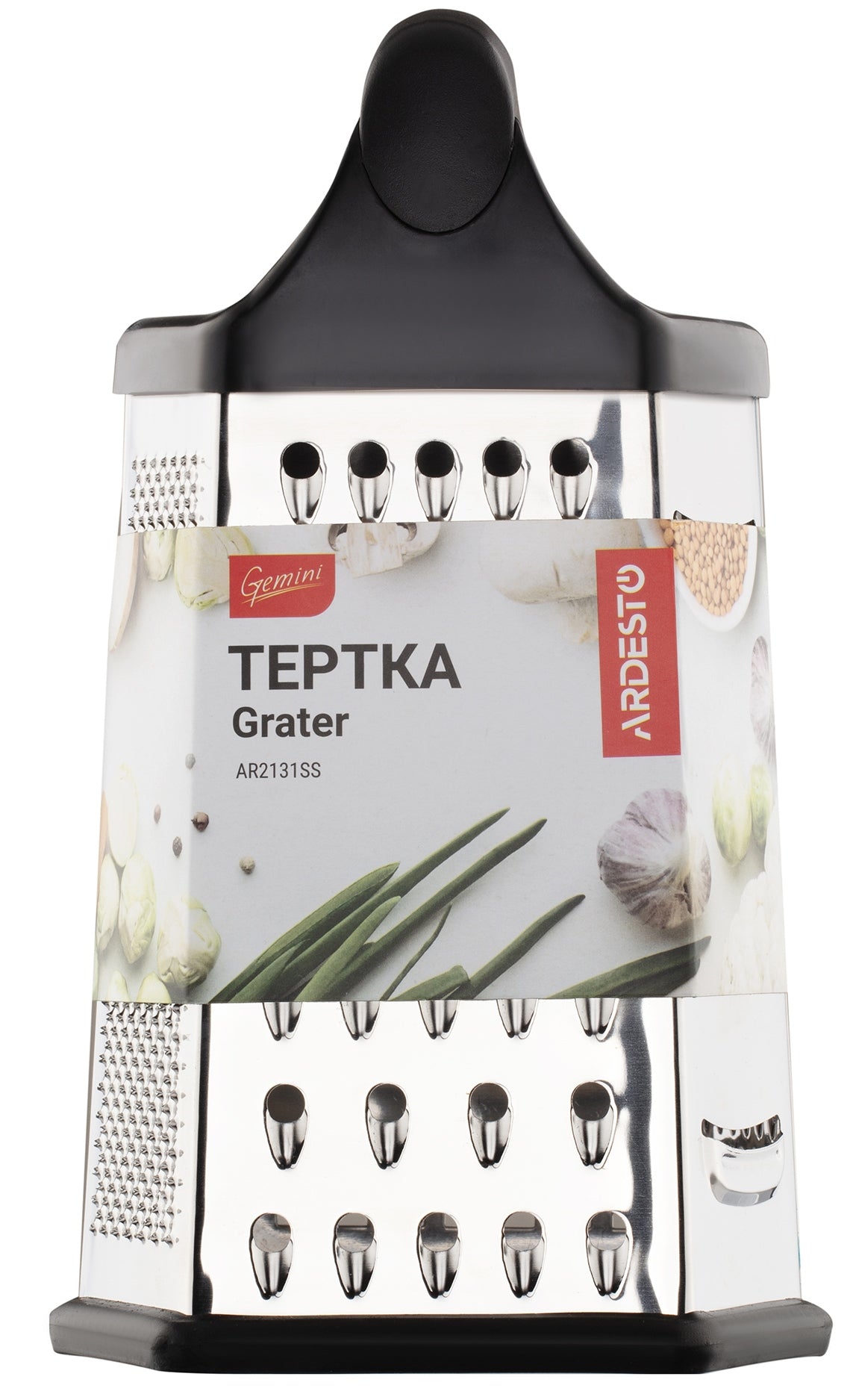 Ardesto AR2131SS 6-Sided Kitchen Grater - Image 2