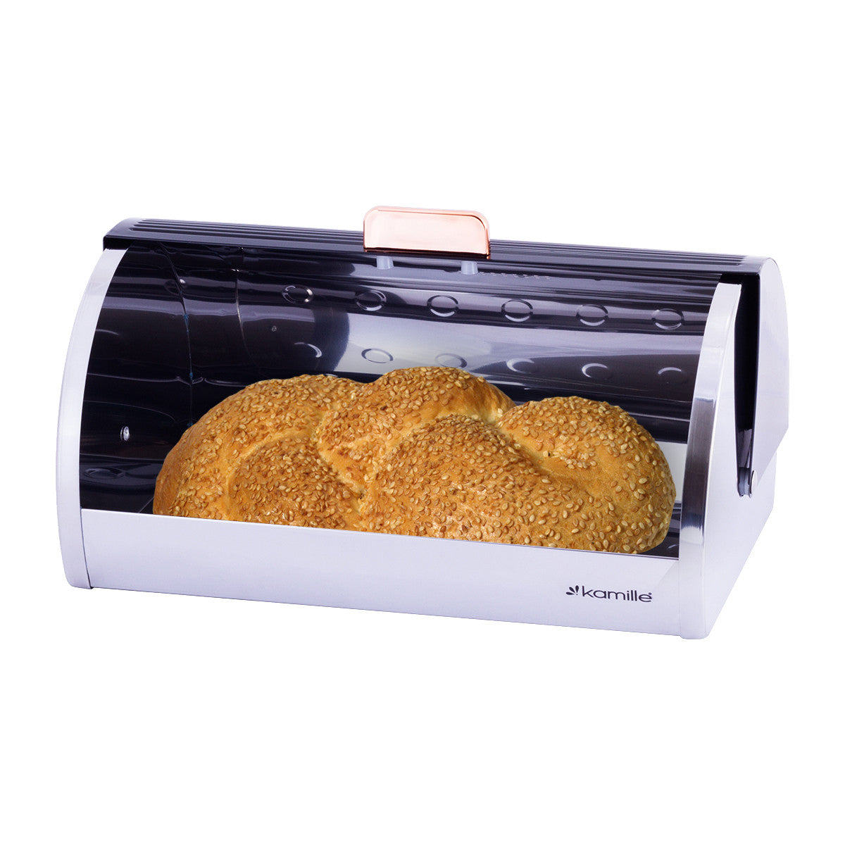 Kamille KM1114 Bread Box, 38.5 x 25.5 x 18.5 cm - Image 2