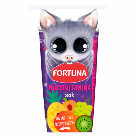 Fortuna Multivitamin Kids Juice Carton, 200 mL