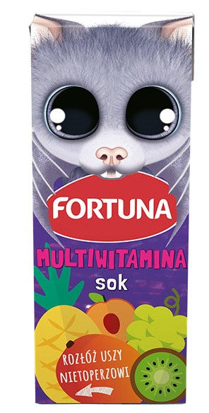 Fortuna Multivitamin Kids Juice Carton, 200 mL - Image 2