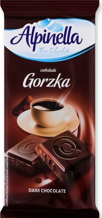 Alpinella Dark Chocolate, 90 g - Image 2
