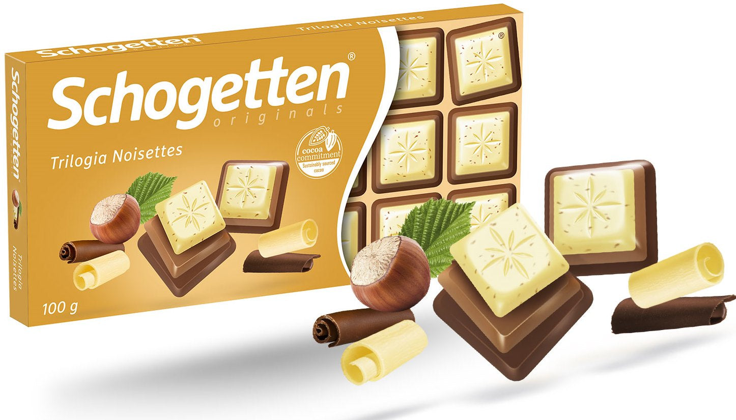 Schogetten Trilogy Chocolate, 100 g