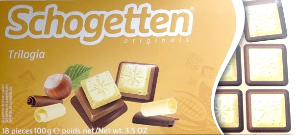 Schogetten Trilogy Chocolate, 100 g - Image 2