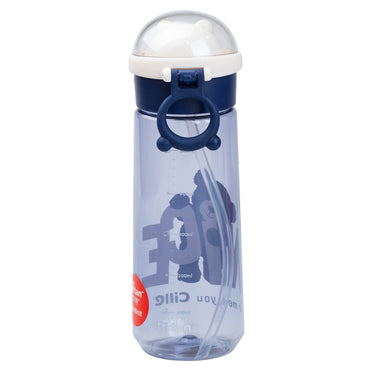 Nice Blue Water Bottle with Locking Flip-Top Lid, 620 mL - Image 2