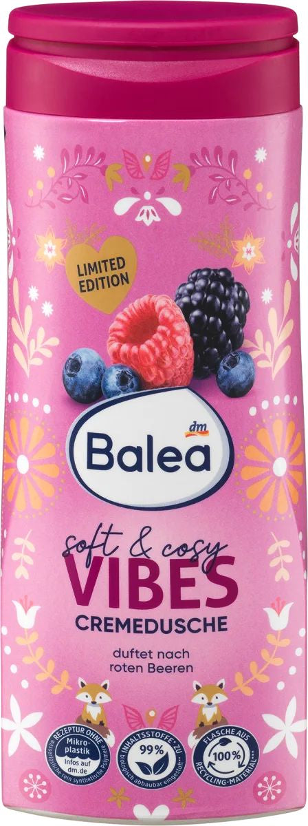 Balea Soft & Cosy Vibes Shower Cream Gel, 300 mL