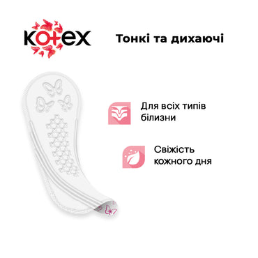 Kotex Ultra Thin Deo Panty Liners, 56 pcs - Image 2