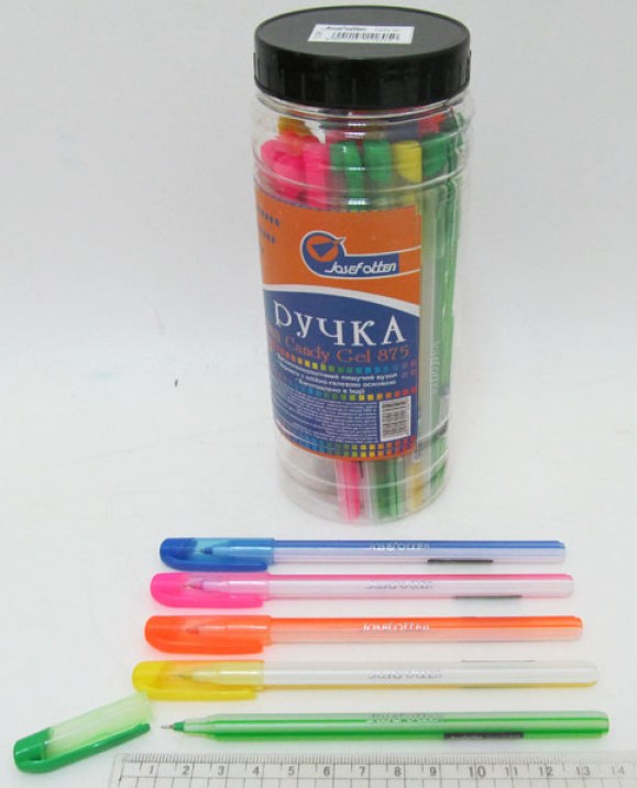 Josef Otten Candy 875 Blue Oil-Based Ballpoint Pen, 0.6 mm - Image 2