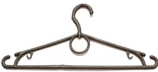 Plastic Clothes Hanger with Holder