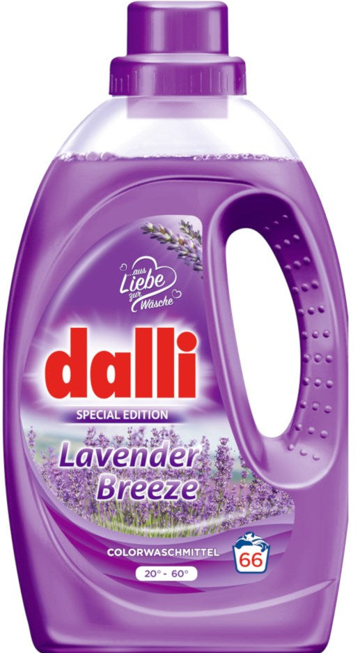 Dalli Lavender Breeze Laundry Detergent Gel, 66 Loads, 3.65 L