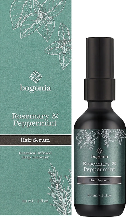 Bogenia Rosemary & Peppermint Hair Serum, 60 mL