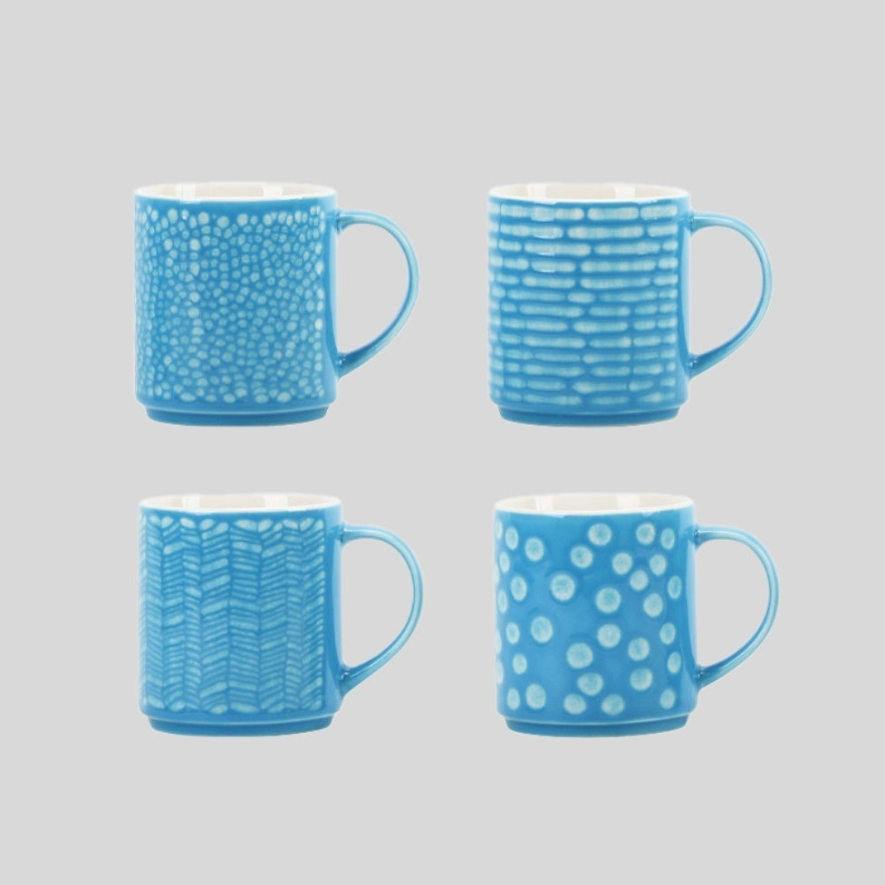 Vittora Blue Distance VT-C-116295 Ceramic Mug, 295 mL