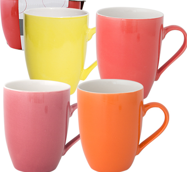 Rainbow 4179-01 Porcelain Cup Set, 400 mL, 4 pcs - Image 2