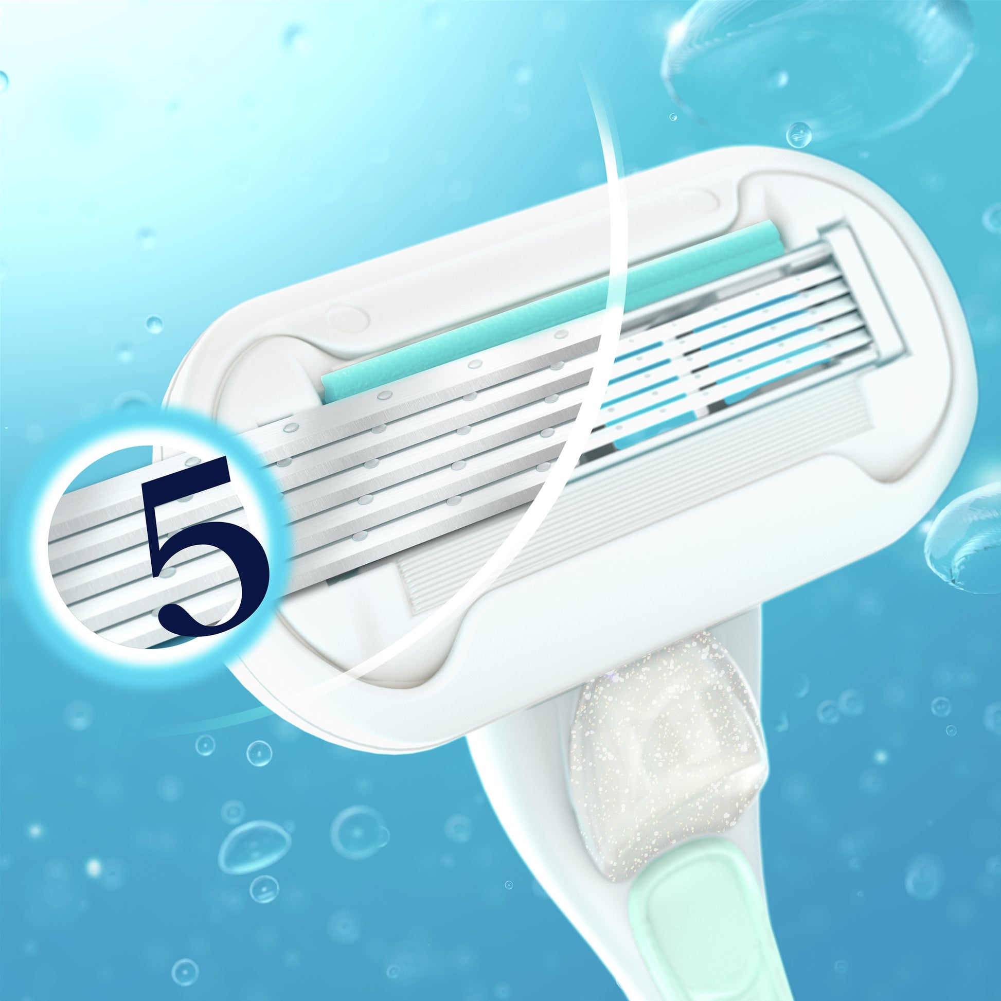 Gillette Venus Extra Smooth Sensitive Replacement Razor Cartridges, 4 pcs - Image 3