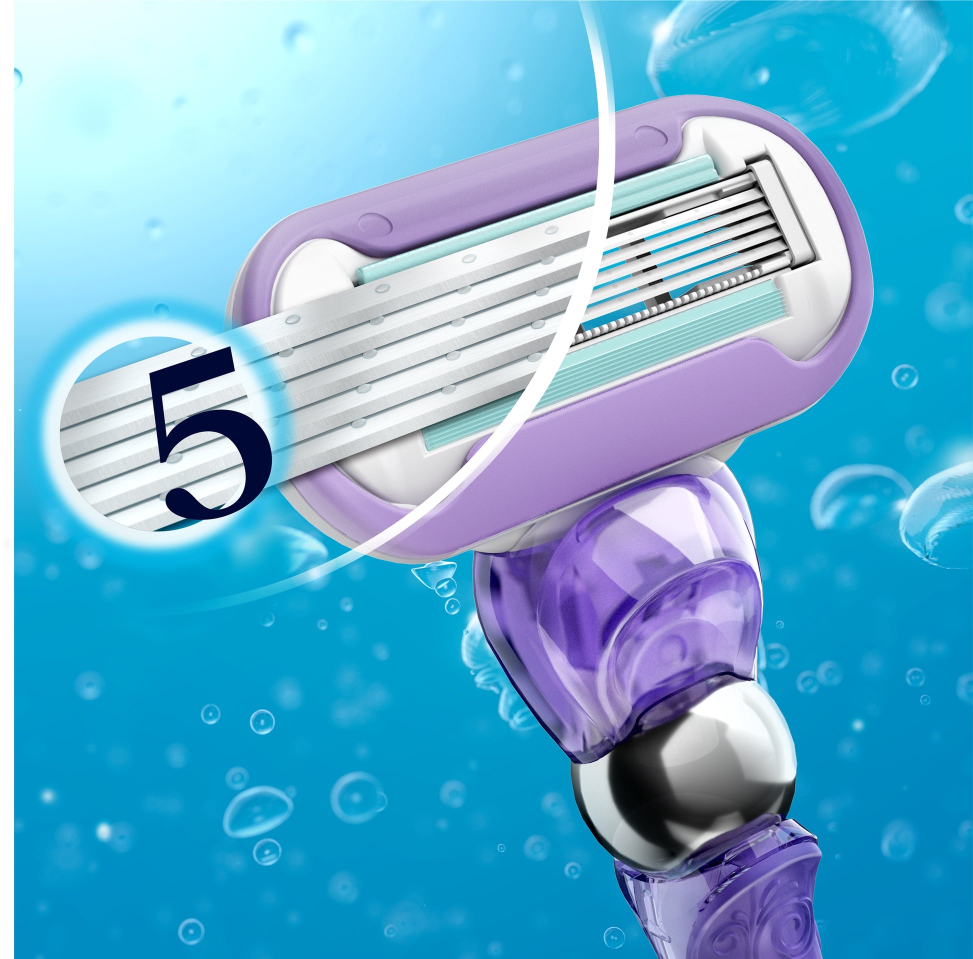 Gillette Venus Extra Smooth Swirl Replacement Razor Cartridges, 2 pcs - Image 3