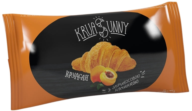 Kruasunny Apricot-Filled Croissant, 65 g