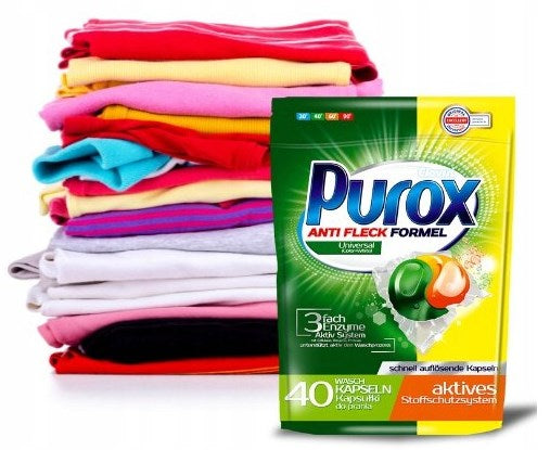 Purox Universal Anti-Stain Formula Laundry Detergent Pods, 40 pcs (Price per 1 pc) - Image 3
