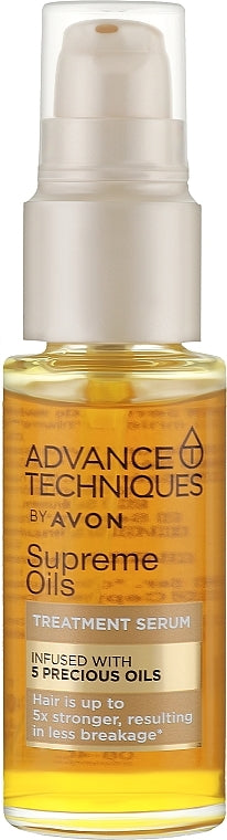 Avon Advance Techniques Supreme Oils Shine Hair Serum, 30 mL - Image 2