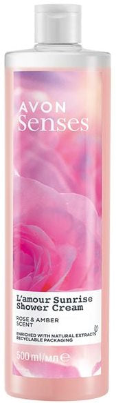 Avon Senses L'amour Sunrise Shower Cream Gel, 500 mL