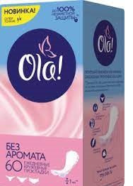 Ola! Unscented Panty Liners, 60 pcs