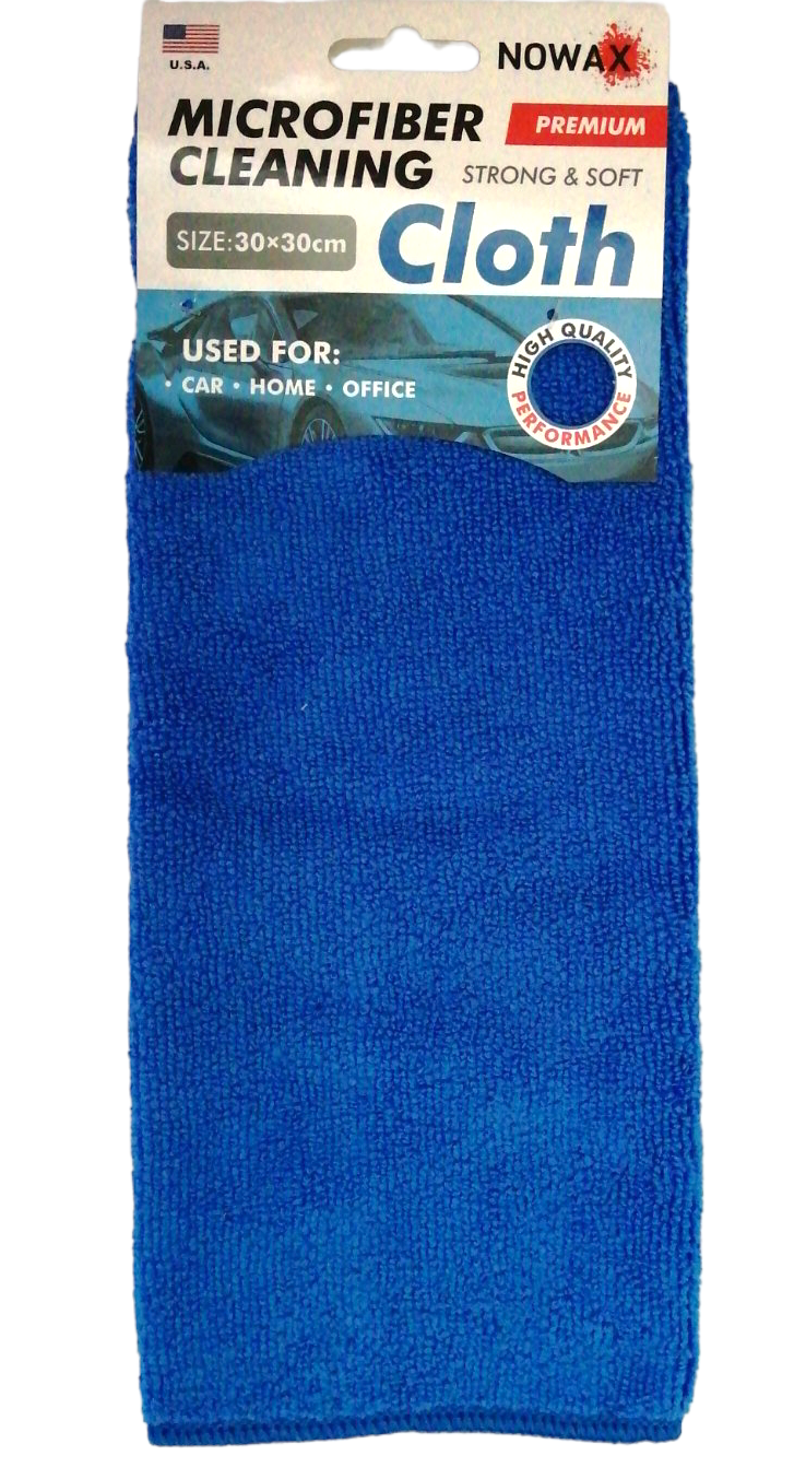 Nowax NX 67330 Microfiber Cleaning Cloth, 30 x 30 cm