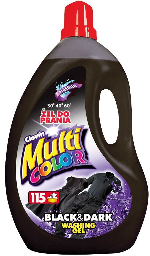 Multi Color Black & Dark Liquid Laundry Detergent, 4 L