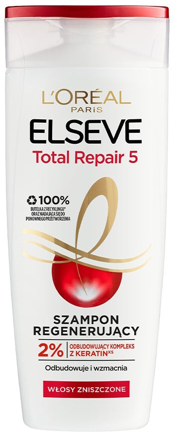 Elseve Total Repair 5 Shampoo, 400 mL