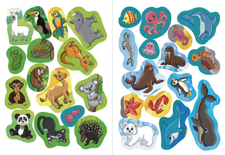 Educational Sticker Activity Book, Assorted - Image 3