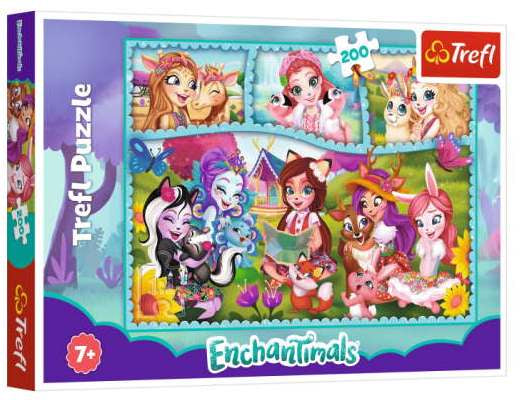 Trefl 13261 Enchantimals Amazing World Puzzle, 200 Pieces