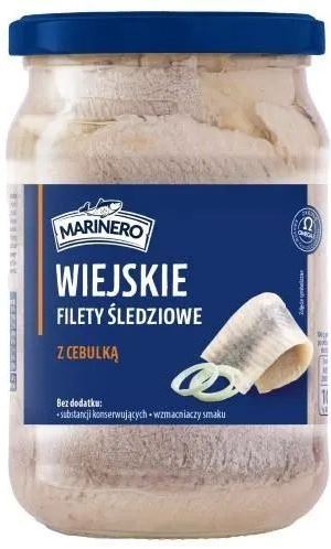 Marinero Herring Fillet with Onion, 600 g