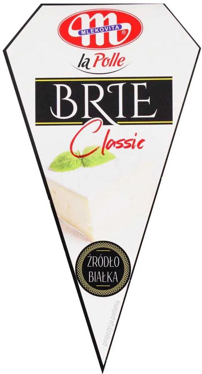 Mlekovita Brie Classic Cheese, 125 g