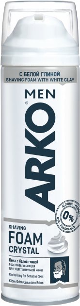 Arko Men Crystal Shaving Foam, 200 mL