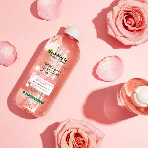 Garnier Skin Naturals Rose Water Micellar Water, 400 mL - Image 3