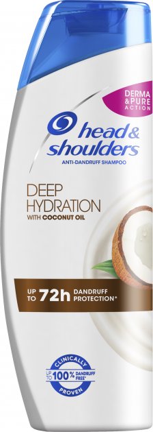 Anti-Dandruff Head & Shoulders Deep Moisture Shampoo, 400 mL - Image 2