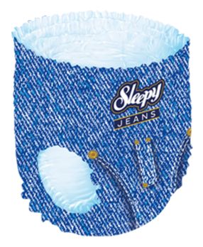 Sleepy Jeans Size 5 Baby Pull-Up Diaper Pants, 11-18 kg, 24 pcs - Image 2