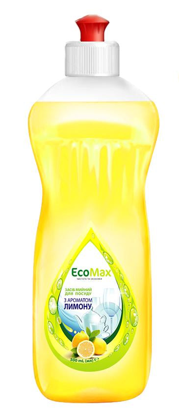 EcoMax Lemon Dish Soap, 500 mL