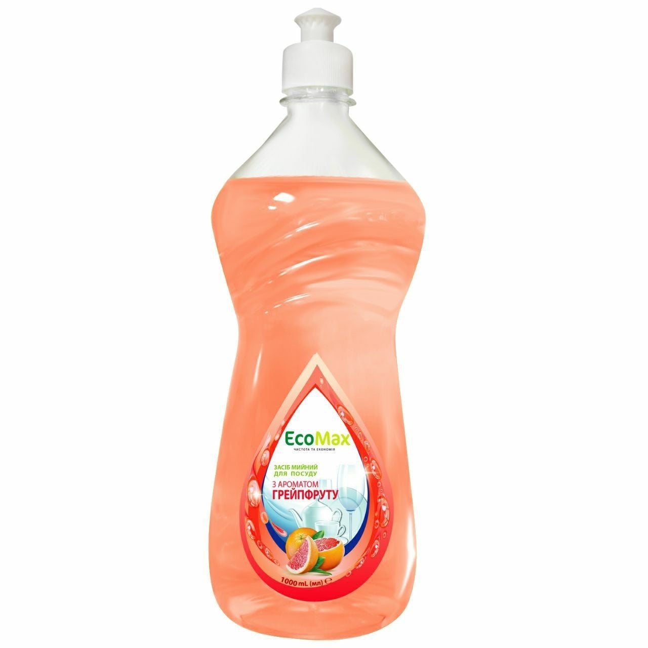 EcoMax Grapefruit Dish Soap, 1000 mL