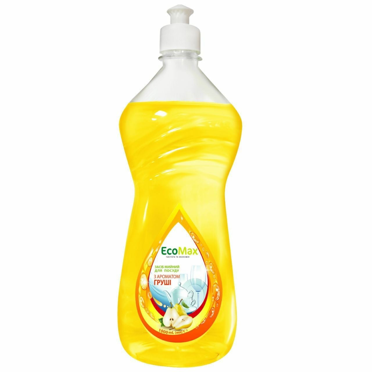 EcoMax Pear Dish Soap, 1000 mL
