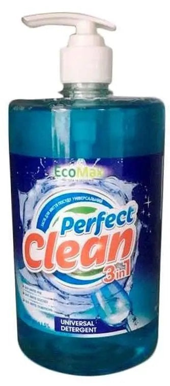 EcoMax Perfect Clean 3-in-1 Universal Detergent Dish Soap, 1000 g