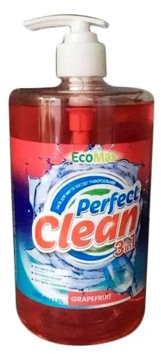 EcoMax Perfect Clean 3-in-1 Grapefruit Dish Soap, 1000 g