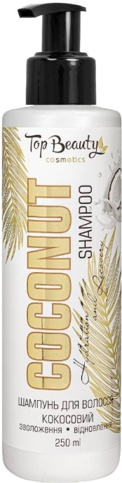 Top Beauty Coconut Shampoo, 250 mL