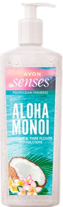 Avon Senses Aloha Monoi Shower Gel, 720 mL