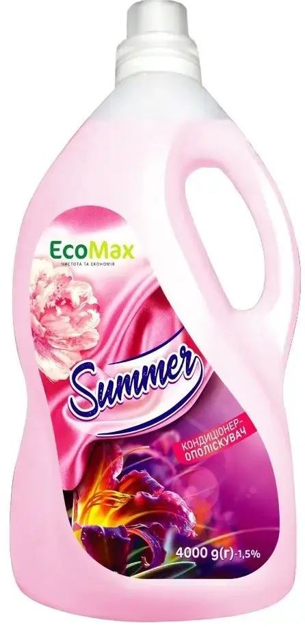 EcoMax Summer Fabric Softener, 4 kg