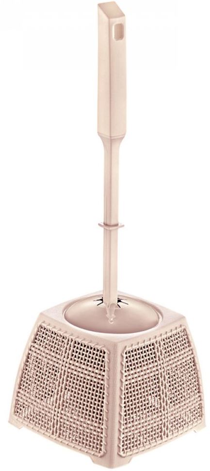 Jute AK 583 Plastic Toilet Brush with Holder
