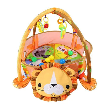 883-1 3-in-1 Baby Play Mat with Rattles & Ball Set - Image 2