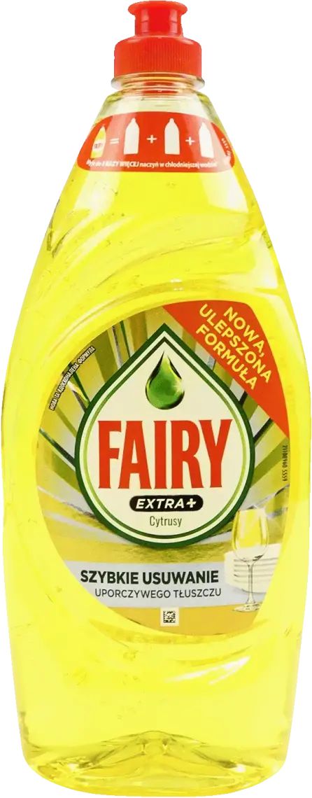 Fairy Citrus Dishwashing Liquid, 900 mL