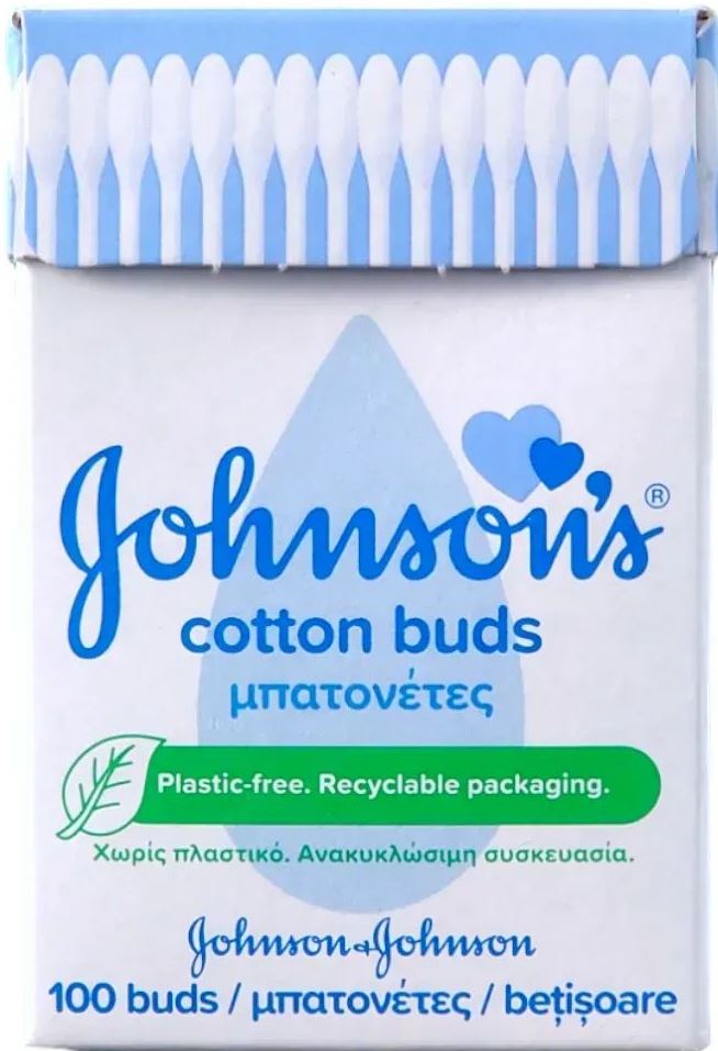Johnson's Cotton Swabs, 100 pcs